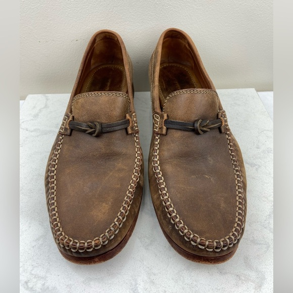 TRASK Men’s Leather SAWYER LOAFER - Picture 2 of 10